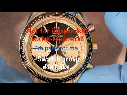 Видео: Omega Seamster Co-Axial калибр: 3330 сервис