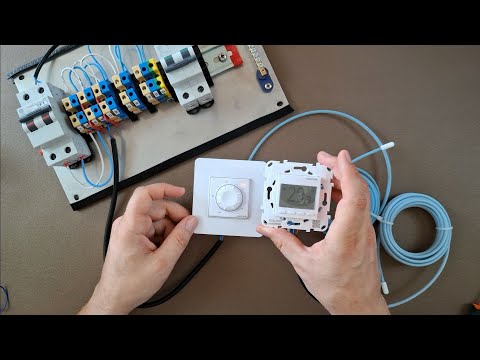 Видео: Терморегулятор WELROK RTP для тёплого пола (в подрозетник)