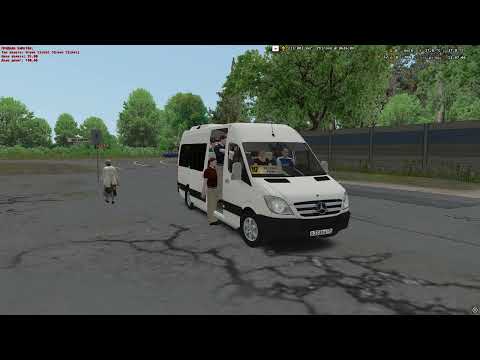 Видео: Чистогорская Обл.Жирово  Автовокзал   Mercedes-Benz Sprinter 313CDI Tourist.(Omsi 2)