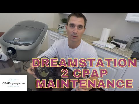 Видео: Обслуживание DreamStation 2 CPAP — быстро и просто