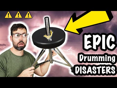 Видео: 20 лучших КАТАСТРОФ в мире барабанщиков (эпические провалы №2)