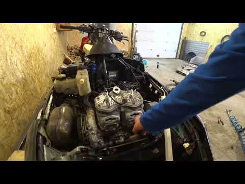 Видео: BRP Expedition TUV 600 Подготовка снегохода к сезону 2 часть!