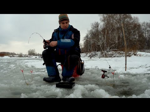 Видео: ПРИКОРМИЛ И НАЛОВИЛ. Подледный фидер на реке