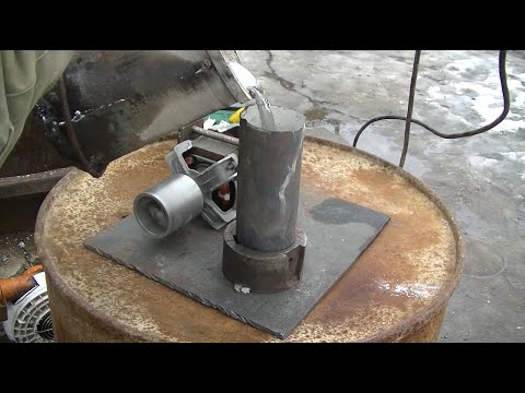 Видео: Жидкий алюминий на вибростол с прогревом Что будет Molten aluminum on a vibrating table with heating