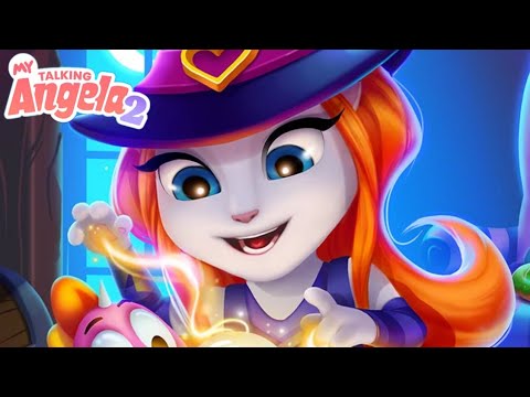 Видео: 🎃Моя Говорящая Анджела 2 - НОВОЕ ОБНОВЛЕНИЕ 🎃 - 🎃My Talking Angela 2 - NEW UPDATE🎃