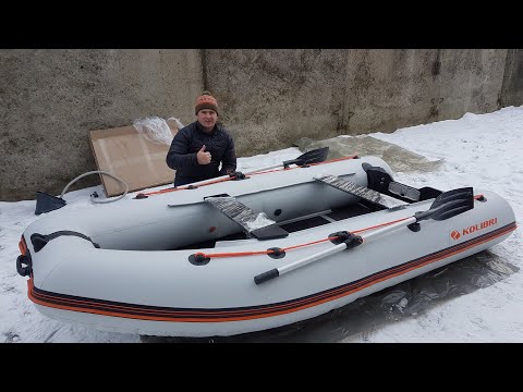 Видео: Лодка ПВХ Kolibri КМ-330DSL