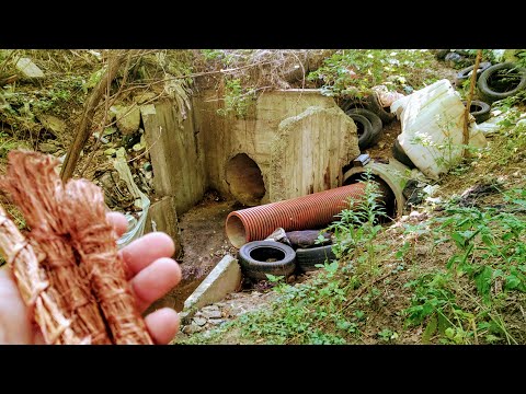 Видео: Медная свалка . Нашел много меди на помойке