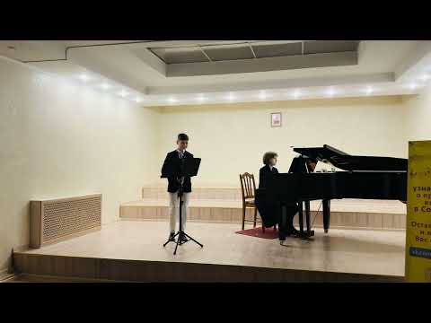 Видео: J.Lefevre Sonatе  исп. ВИТКО МАРТИН (кларнет)