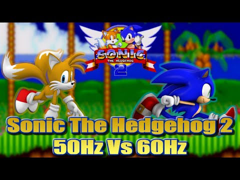 Видео: Sonic 2 — 50 Гц против 60 Гц (PAL против NTSC) — информативное сравнение