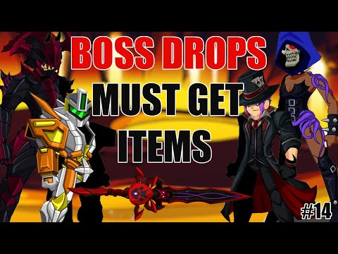 Видео: AQW должен получить предметы с боссов и их предметы #14 | Ученик Трикстера! — Добыча дома — Галак...