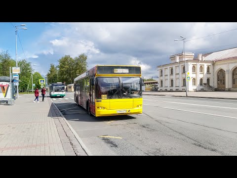 Видео: Автобус, маршрут №360 МАЗ-103.465 б.308 (28.05.2022) Петергоф/Л.О.