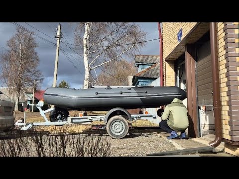Видео: Купил лодочный прицеп Водник а5