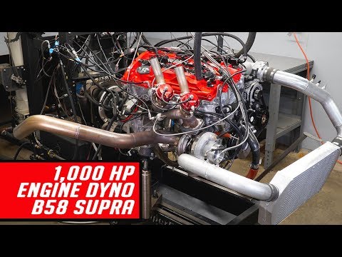 Видео: Двигатель B58 Dyno 1000+ лошадиных сил - Звучит как 2JZ!?