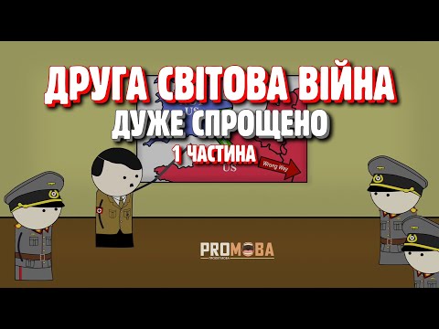 Видео: ДРУГА СВІТОВА ВІЙНА ДУЖЕ СПРОЩЕНО | 1 ЧАСТИНА🔥