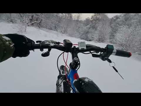 Видео: Покатушки Зимой На Электровелосипеде
