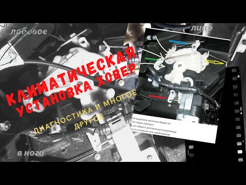 Видео: ДИАГНОСТИКА КЛИМАТИЧЕСКОЙ УСТАНОВКИ ХОВЕР.  БЛОК УПРАВЛЕНИЯ КЛИМАТОМ. СЕРВОПРИВОДЫ И ДРУГОЕ...