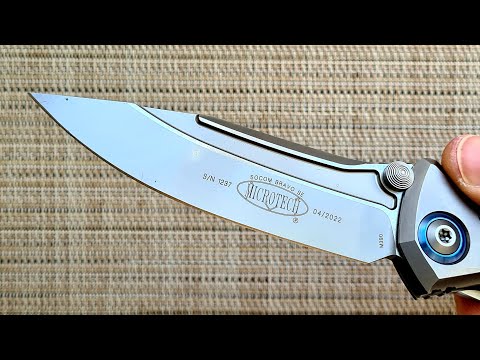 Видео: Круче только... Нож SOCOM BRAVO Microtech