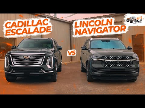 Видео: Сравнение Cadillac Escalade и Lincoln Navigator: какой роскошный внедорожник выбрать?