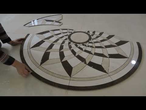 Видео: Подготовка и укладка ковров из керамогранита от А до Я...