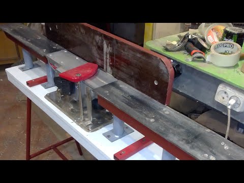 Видео: Фуганок из электрорубанка