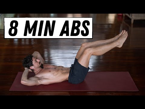 Видео: 8-минутные упражнения для пресса | Rowan Row