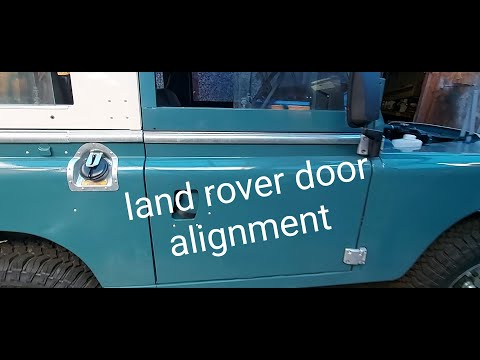 Видео: выравнивание дверей Land Rover