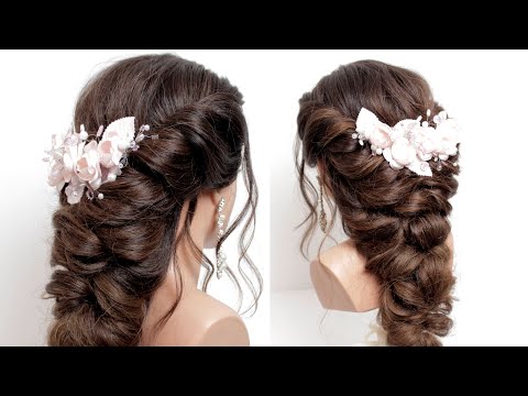 Видео: Легкие прически. Свадебная прическа. Прическа на средние и длинные волосы.