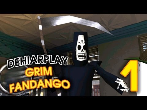 Видео: Живём за гранью смерти в Grim Fandango - 1 серия