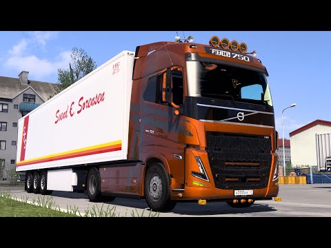 Видео: Рейс №1: Радом (PL🇵🇱) - Берлин (D🇩🇪). Euro truck simulator 2 1.49