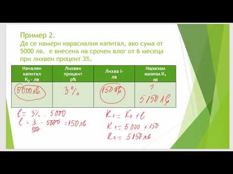 Видео: Задачи от капитал. 1. част