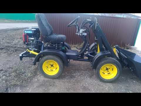 Видео: Мини погрузчик для Александра