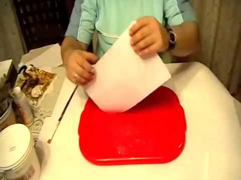 Видео: Ольга Мамонтова. Расслоение лаковой распечатки подсказки