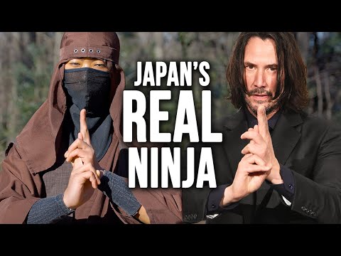 Видео: Настоящий ниндзя, который научил Киану Ривза ниндзюцу | JAPAN PROS #4