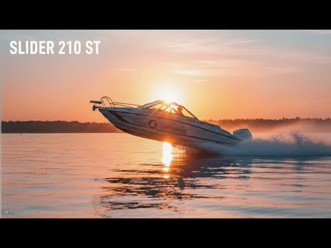 Видео: SLIDER 210 ST — "Молния Маккуин" на воде