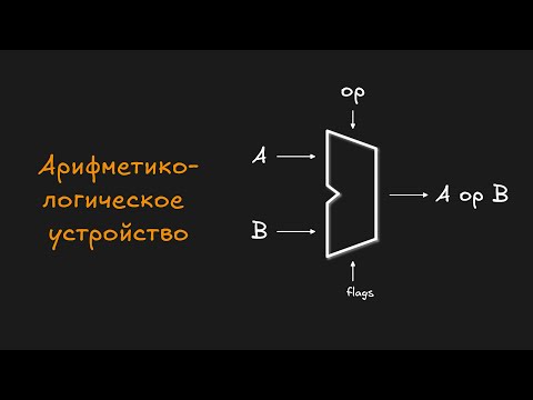 Видео: Арифметико-логическое устройство