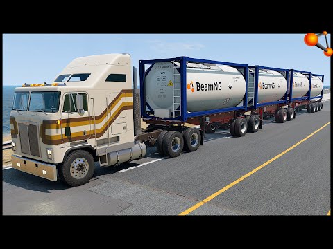 Видео: ОБНОВА! Новые ГРУЗОВИКИ И ПРИЦЕПЫ! - BeamNg Drive 0.31