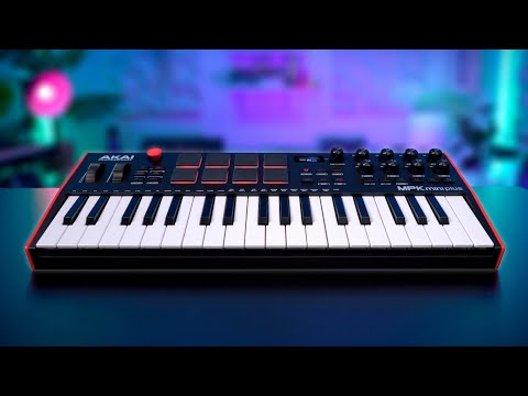 Видео: Обзор AKAI MPK Mini Plus | Компактный MIDI-контроллер с автономным секвенсором