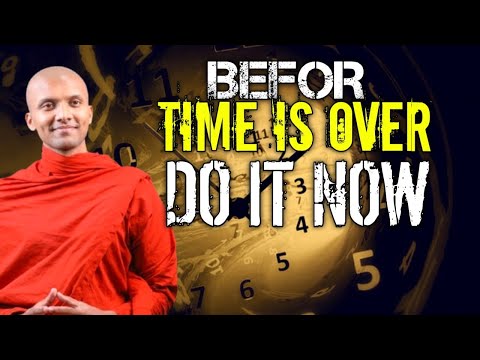 Видео: Ваше ВРЕМЯ — сейчас. Подумайте о | Буддизм на английском языке