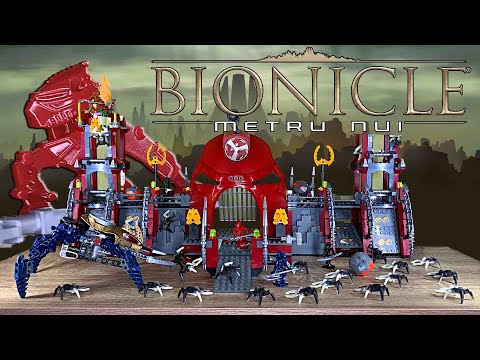 Видео: Обзор и Распаковка ЗАПЕЧАТАННОГО набора LEGO BIONICLE 8759 Battle of Metru Nui