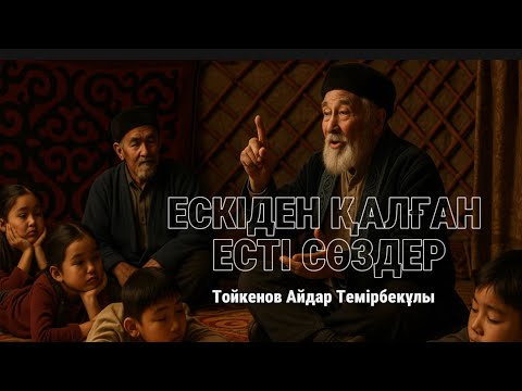 Видео: ЕСКІДЕН ҚАЛҒАН ЕСТІ СӨЗДЕР