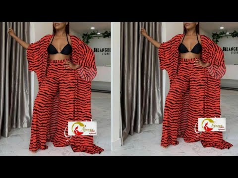 Видео: кимоно из двух частей | Как сшить куртку и брюки КИМОНО.