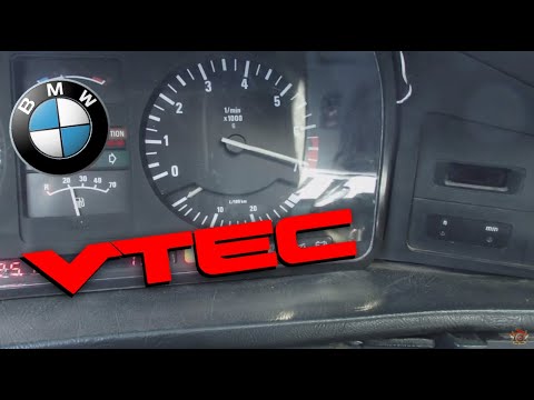 Видео: Включаем VTEC на BMW E28, первые заезды и поломки. S&W S2E20