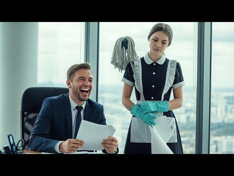 Видео: Он унизил уборщицу, не зная, что её ответ будет стоить ему 500 миллионов!
