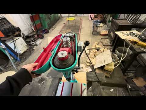 Видео: Німецький сверлильний станок