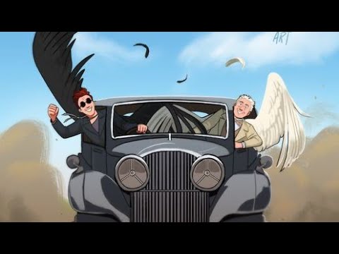 Видео: "Благие знамения" комиксы