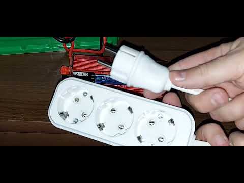 Видео: Инвертор 12 вольт 220 не подключать телевизор!