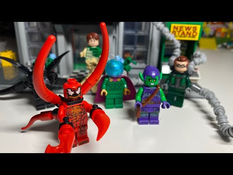 Видео: КОВАРНАЯ ШЕСТЁРКА В ДЕЛЕ / ОБЗОР НАБОРА 76178 DAILY BUGLE (Часть 6) Лего / Lego