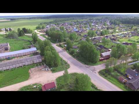 Видео: полет над ПГТ Молоково