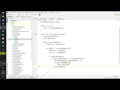 Видео: Алгоритм Дейкстры на Java