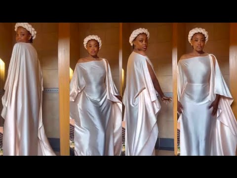 Видео: Bubu с открытыми плечами, открытыми рукавами и узором «бабочка» (очень просто)